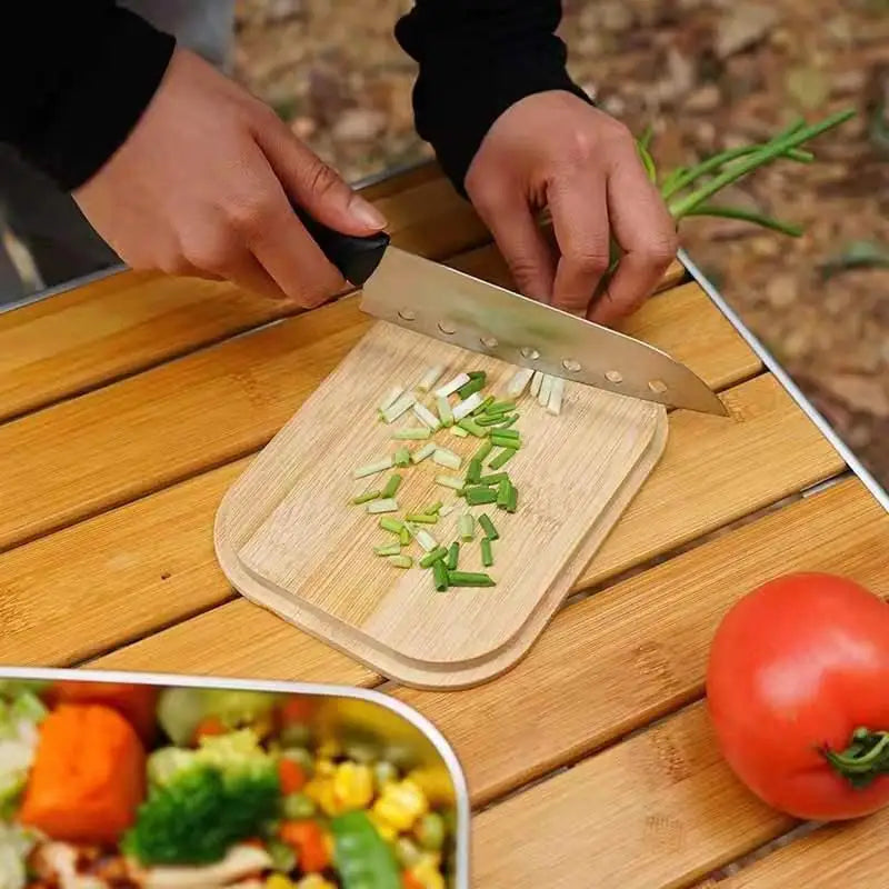 Wooden Lid Lunch Box