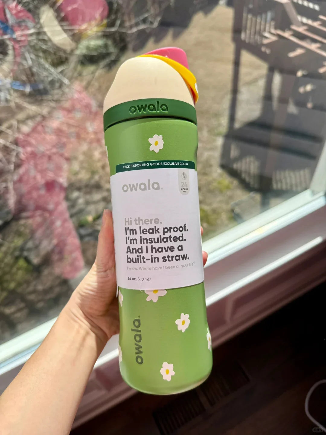 Owala Insulated Stainless Steel Water Bottle with Straw