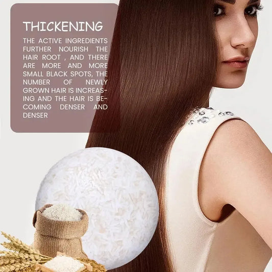 Organic Rice Shampoo Bar & Conditioning Soap