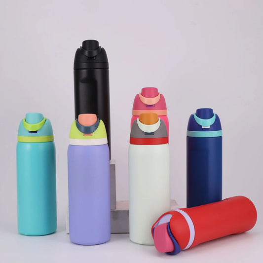 16–32oz Stainless Steel Insulated Sports Water Bottle