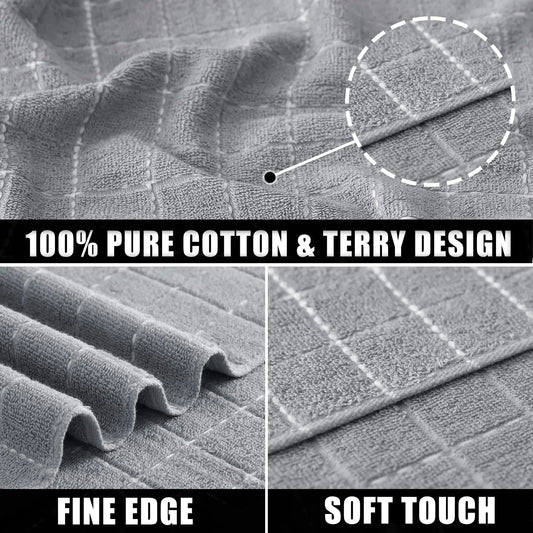 Olanly 100% Cotton Kitchen Towels