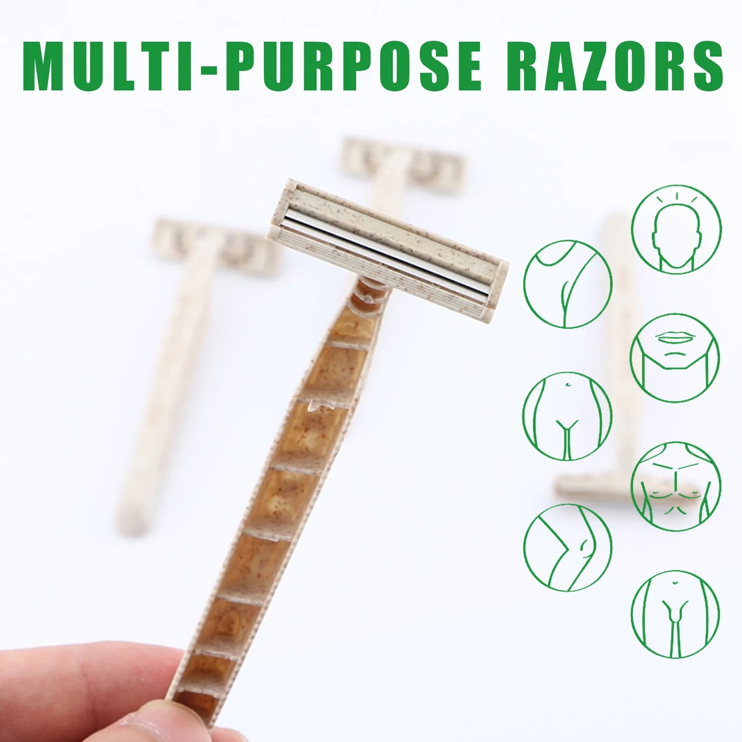 EZ Eco-Friendly Disposable Razors