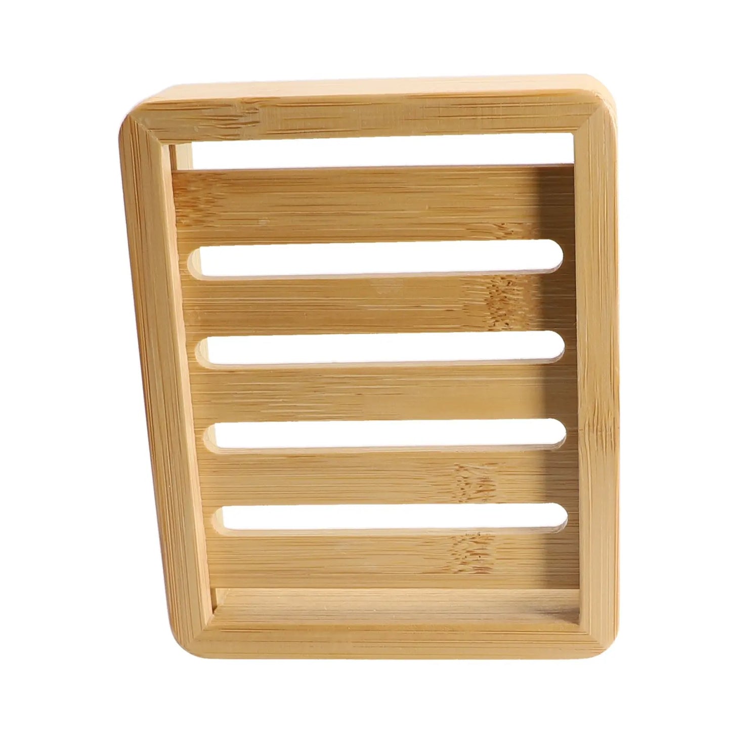 2PCS Bamboo Soap Dish Tray