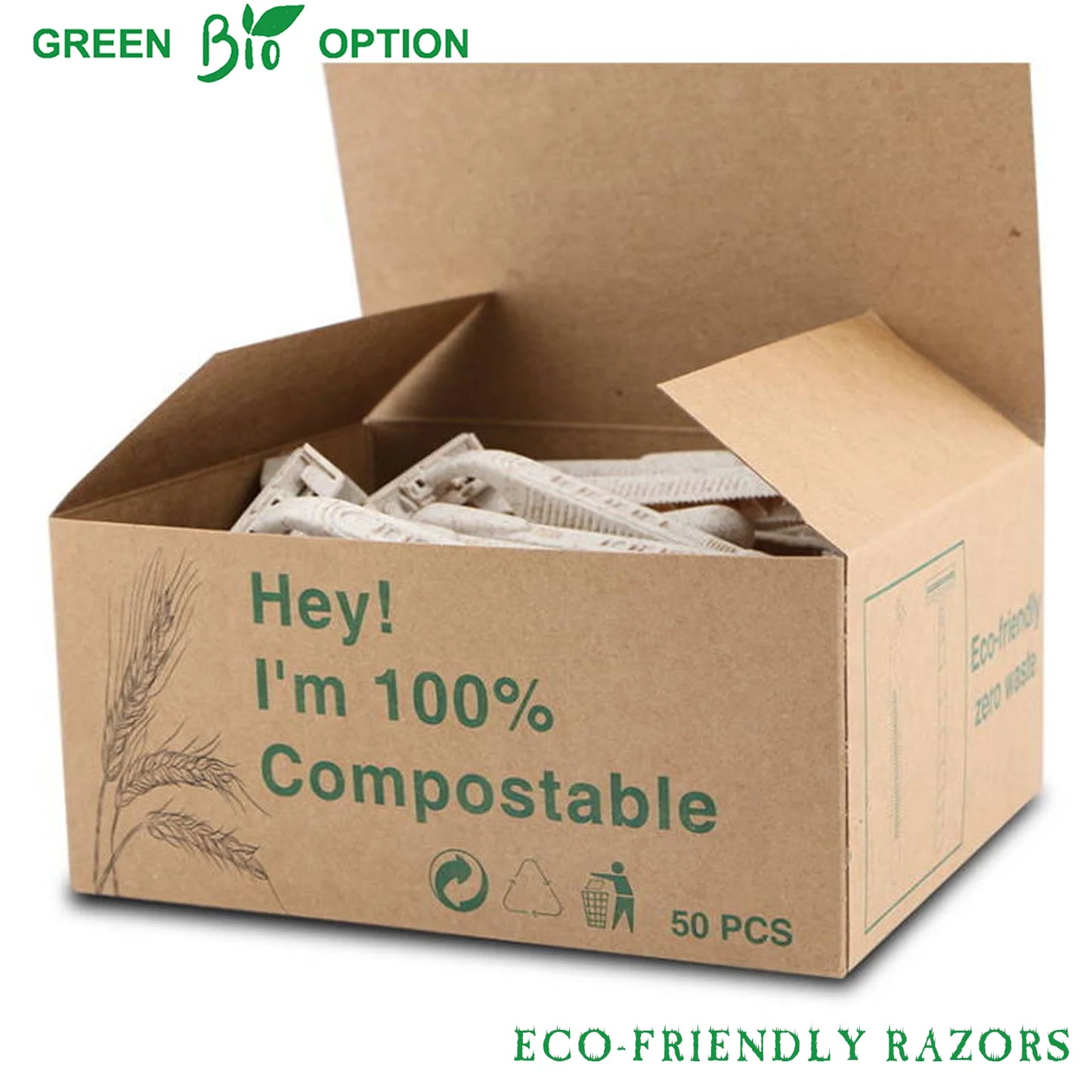 EZ Eco-Friendly Disposable Razors