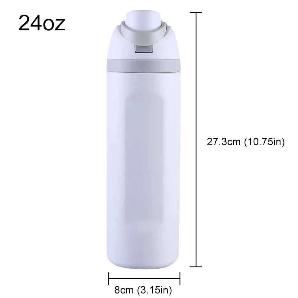 16–32oz Stainless Steel Insulated Sports Water Bottle