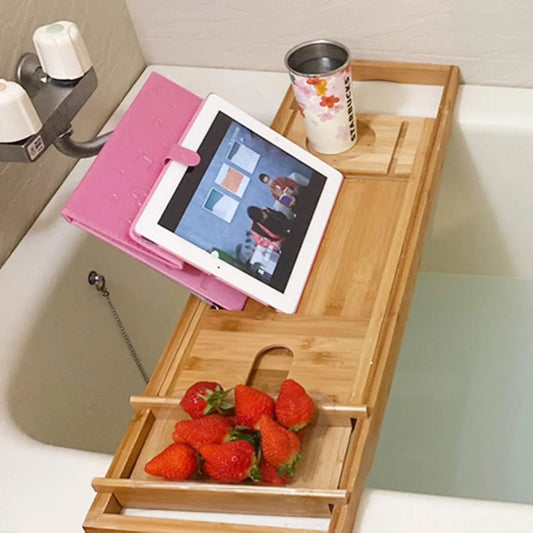 Bamboo Bathtub Caddy Tray