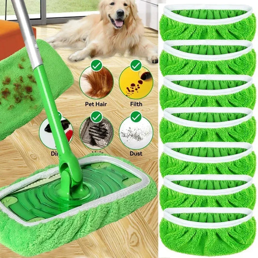 Reusable Microfiber Mop Pads