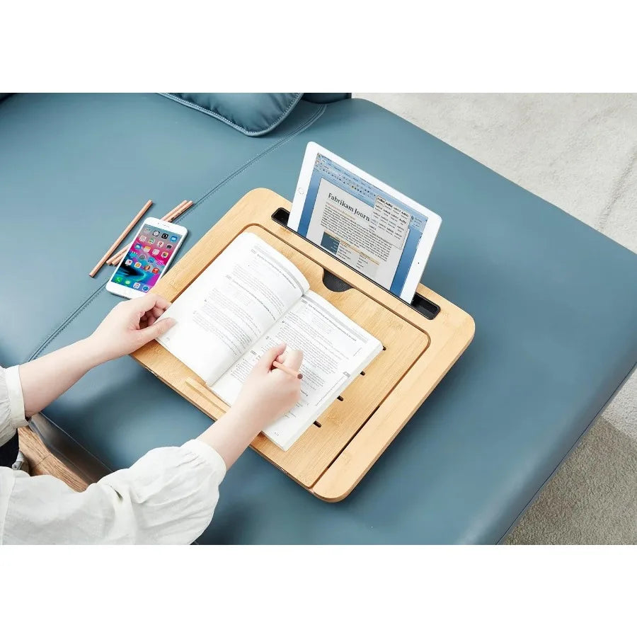 Portable Bamboo Lap Desk