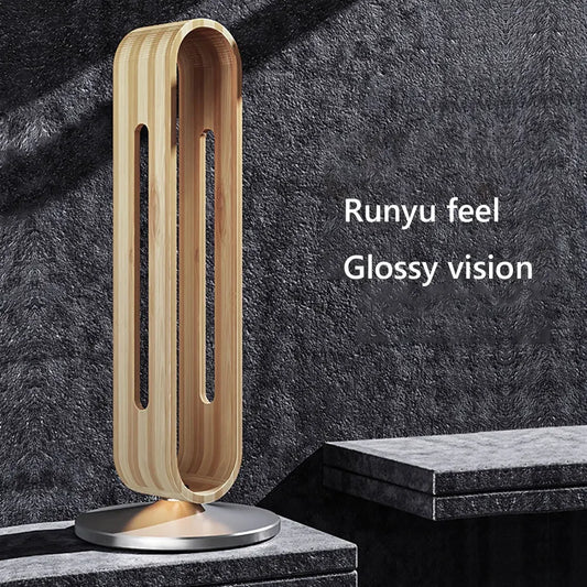 Bamboo Aluminum Headphone Stand