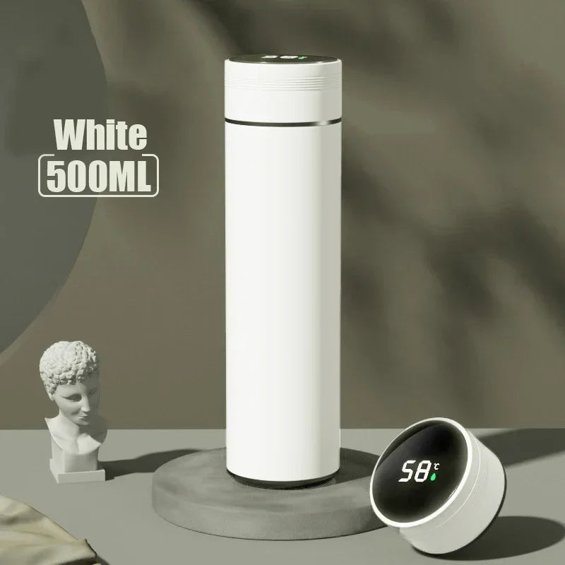 500ML Temperature Display Stainless Steel Thermos Cup