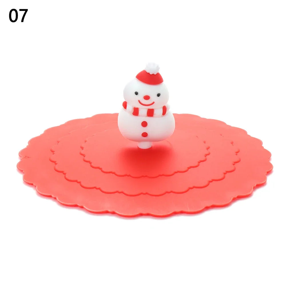 10cm Cute Cartoon Silicone Suction Cup Cover