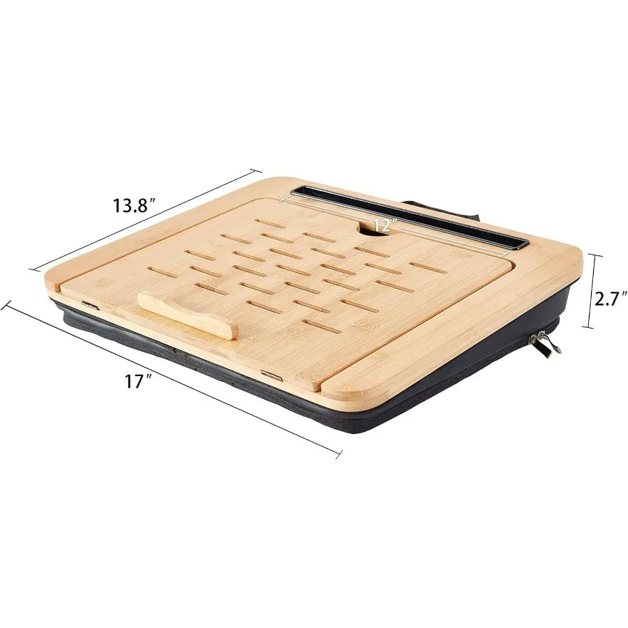 Portable Bamboo Lap Desk