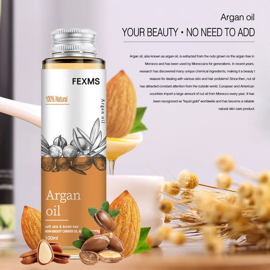 100% Pure Organic Argan Oil – Cold Pressed, Virgin, Multi-Purpose Beauty Oil