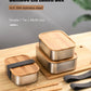 Wooden Lid Lunch Box