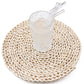High Borosilicate Glass Straw Set – Reusable Eco-Friendly Straws with Brush