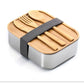 Wooden Lid Lunch Box