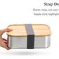 Wooden Lid Lunch Box