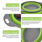 2PCS Silicone Folding Colander Basket for Kitchen Use