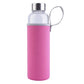 550ml Shatterproof Travel Glass Water Bottle