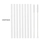High Borosilicate Glass Straw Set – Reusable Eco-Friendly Straws with Brush