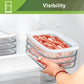 Stackable Meat Storage Container with Lid for Fridge