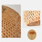 Bamboo Rattan Pendant Light – Handwoven Hanging Ceiling Lamp
