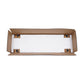 Bamboo Monitor Stand Riser with Drawer