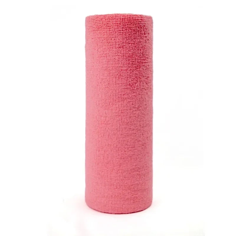 Reusable Microfiber Cleaning Wipe Roll – 20 Sheets