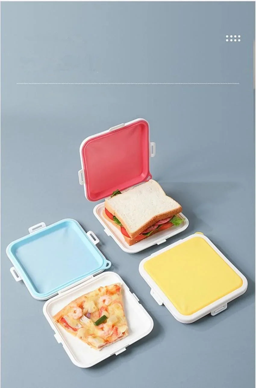 Reusable Silicone Sandwich Box