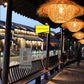Bamboo Rattan Pendant Light – Handwoven Hanging Ceiling Lamp