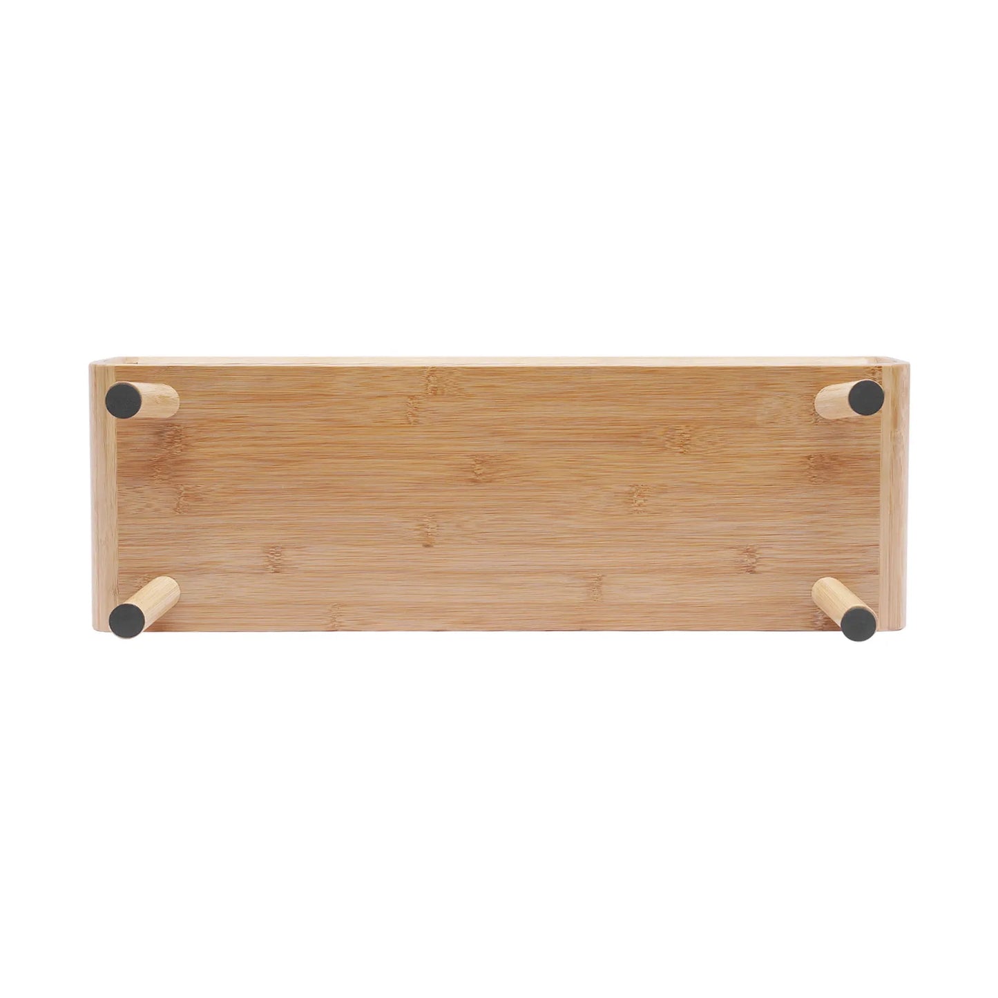 Bamboo Monitor Stand Riser with Drawer