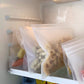 10pcs Reusable Silicone Food Storage Bags with Zip Seal