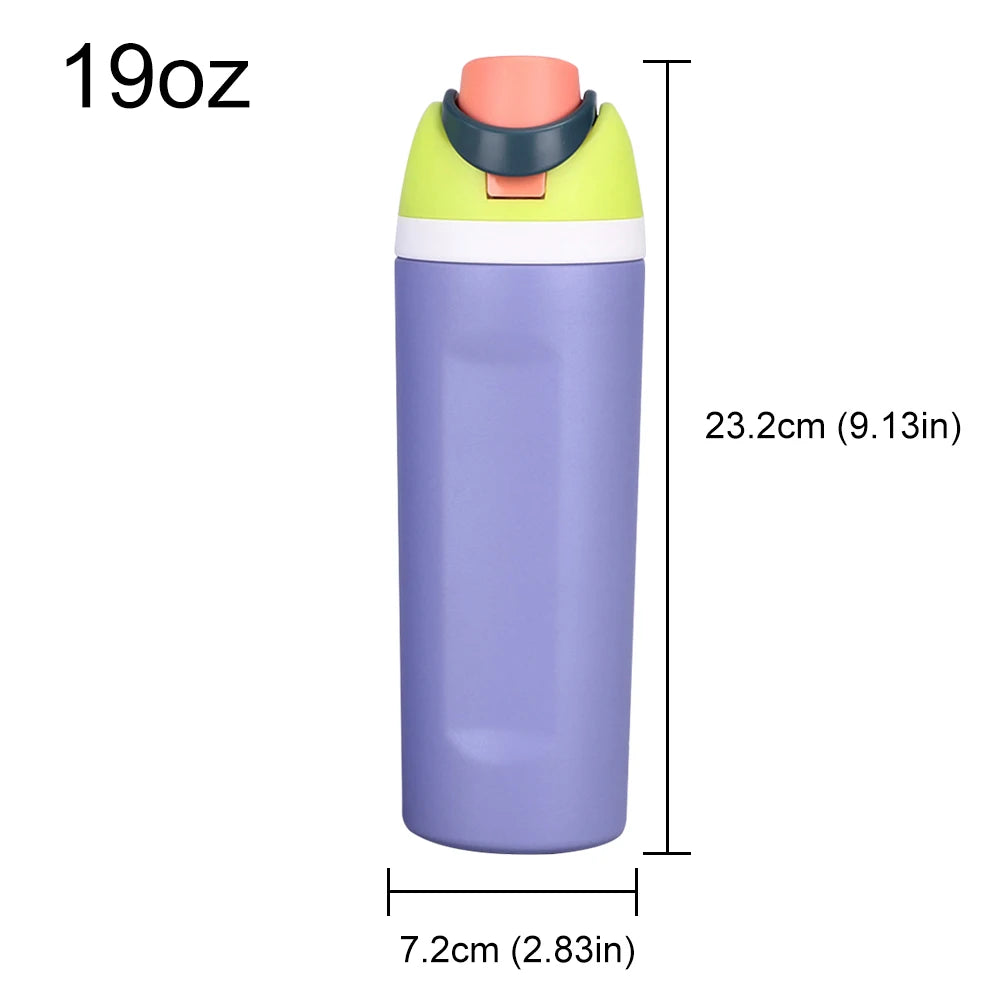 16–32oz Stainless Steel Insulated Sports Water Bottle