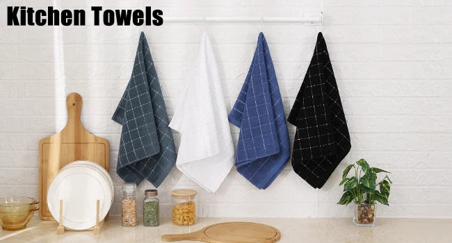 Olanly 100% Cotton Kitchen Towels