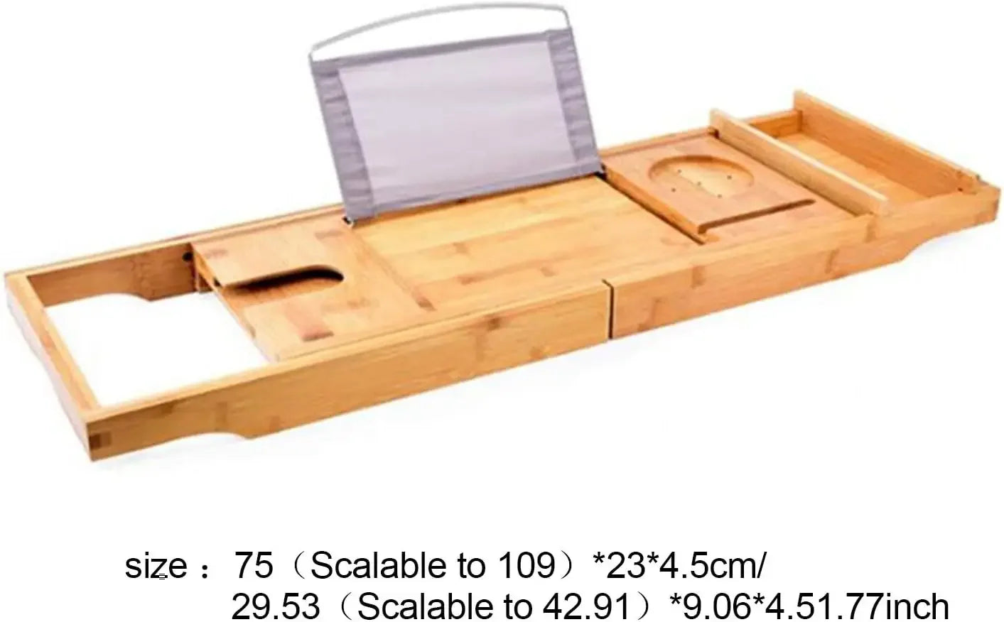 Bamboo Bathtub Caddy Tray