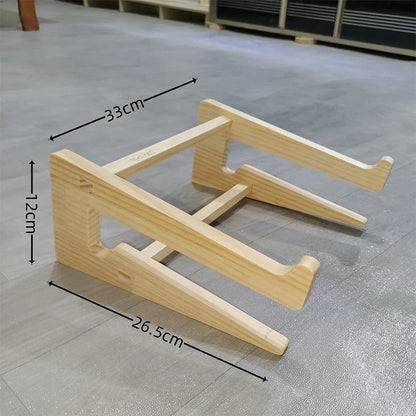 Bamboo Vertical Laptop Stand