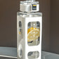 700ml White Sports Water Bottle with Sippy Lid