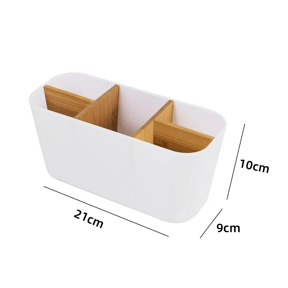Bamboo Toothbrush & Razor Holder
