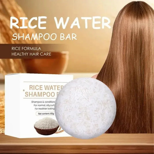 Organic Rice Shampoo Bar & Conditioning Soap