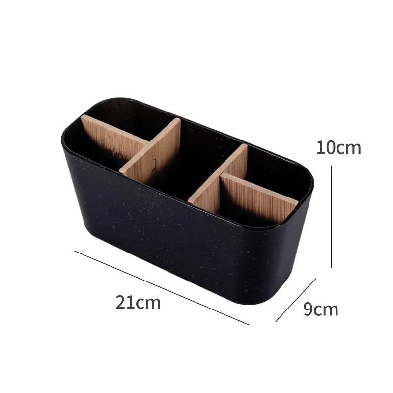 Bamboo Toothbrush & Razor Holder