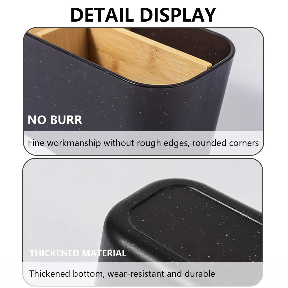 Bamboo Toothbrush & Razor Holder