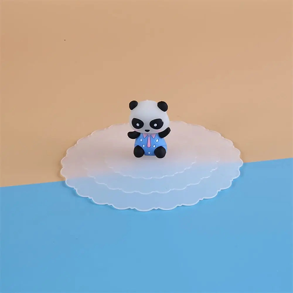 10cm Cute Cartoon Silicone Suction Cup Cover