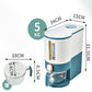 Large Capacity Japanese-Style Sealed Rice Storage Bucket