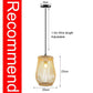 Bamboo Rattan Pendant Light – Handwoven Hanging Ceiling Lamp