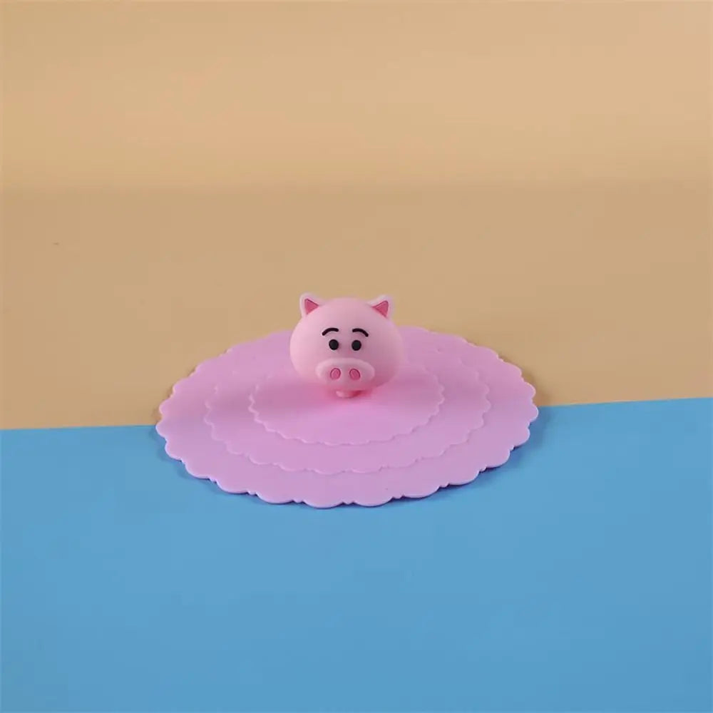 10cm Cute Cartoon Silicone Suction Cup Cover