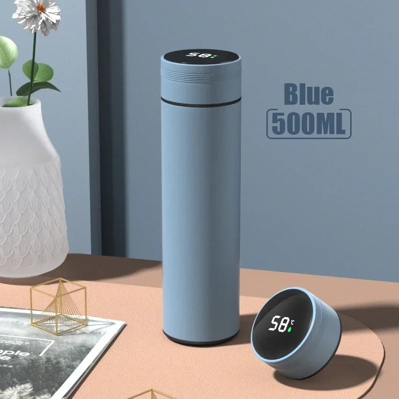 500ML Temperature Display Stainless Steel Thermos Cup