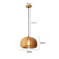 Bamboo Rattan Pendant Light – Handwoven Hanging Ceiling Lamp