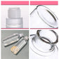 Large Capacity Glass Water Bottle with Time Marker
