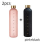 1L Motivational Sports Water Bottle with Time Marker