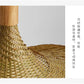 Bamboo Rattan Pendant Light – Handwoven Hanging Ceiling Lamp